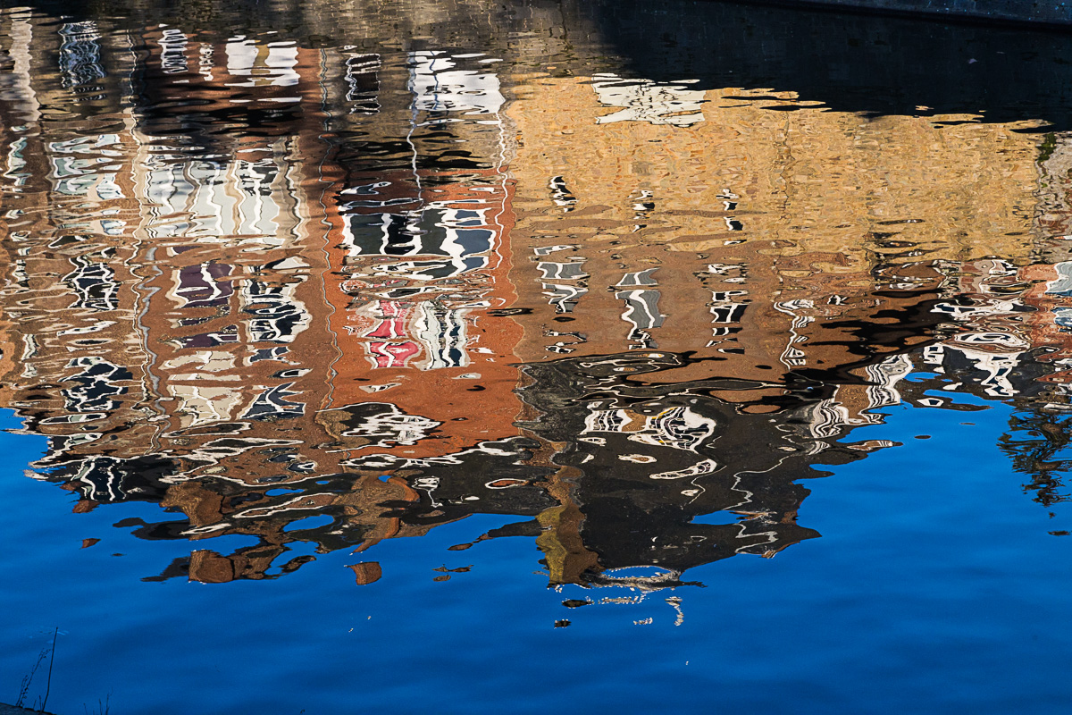 Reflets dans la Sambre à Namur